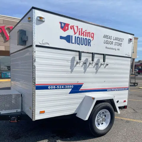 Viking Liquor Beer Wagon