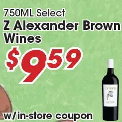 Z Alexander Brown Wines