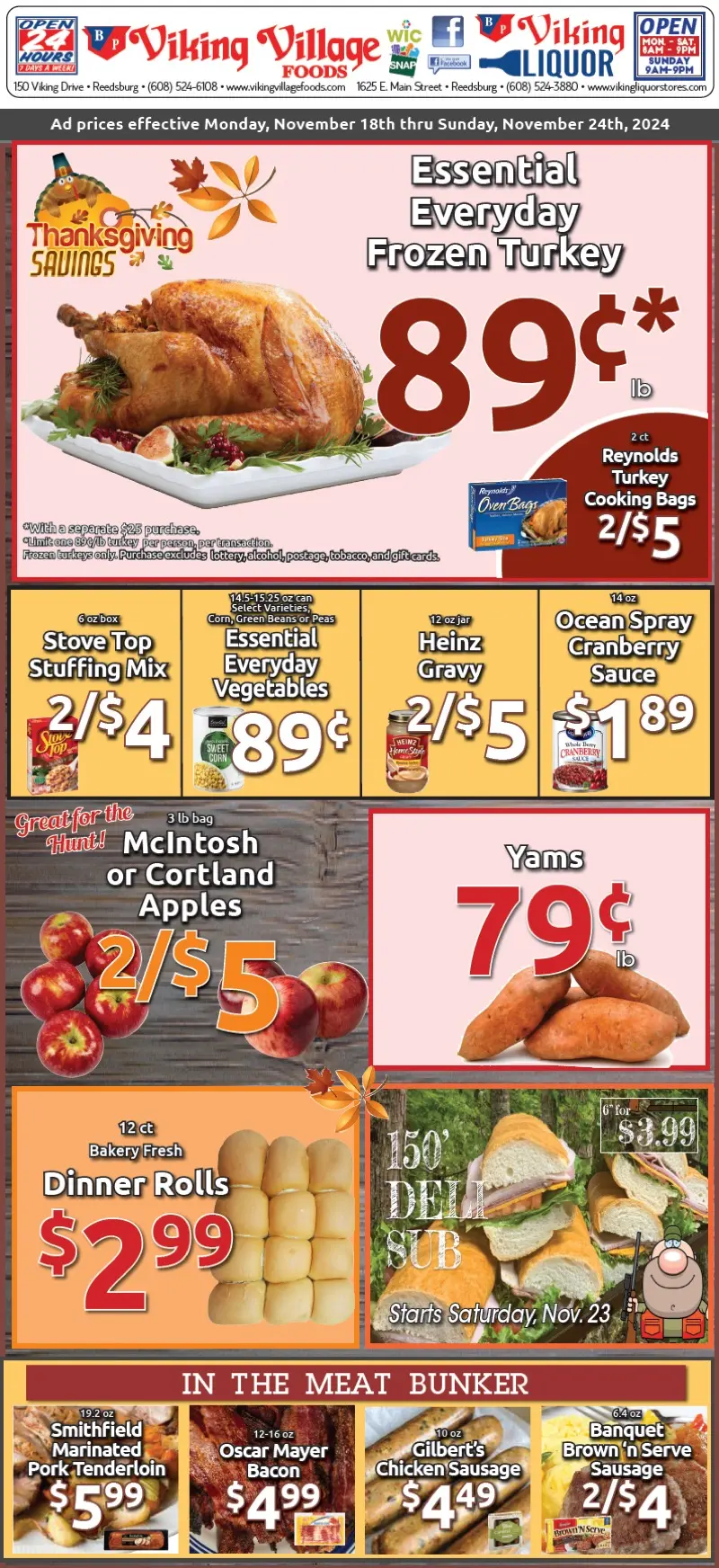 Weekly Ad Front 11-18