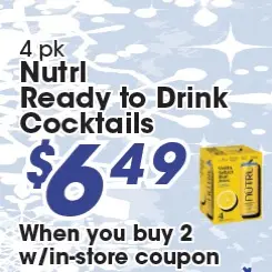 Nutrl RTD Cocktails