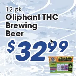 Oliphant THC Brewing Beer