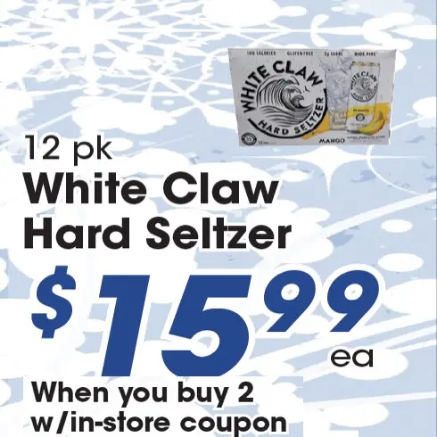 White Claw Hard Seltzer