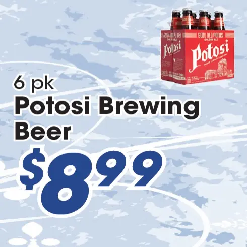 Potosi Brewing Beer