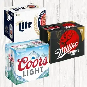 Miller & Coors 30pks