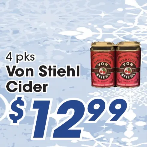 Von Stiehl Cider