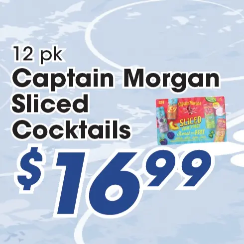 Captain Morgan Sliced Cocktails