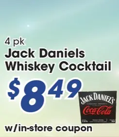 Jack Daniels Whiskey Cocktail Jack Daniels Whiskey Cocktail