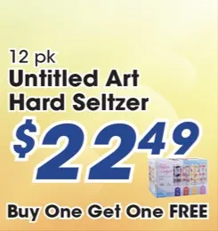 Untitled Art Hard Seltzer Untitled Art Hard Seltzer
