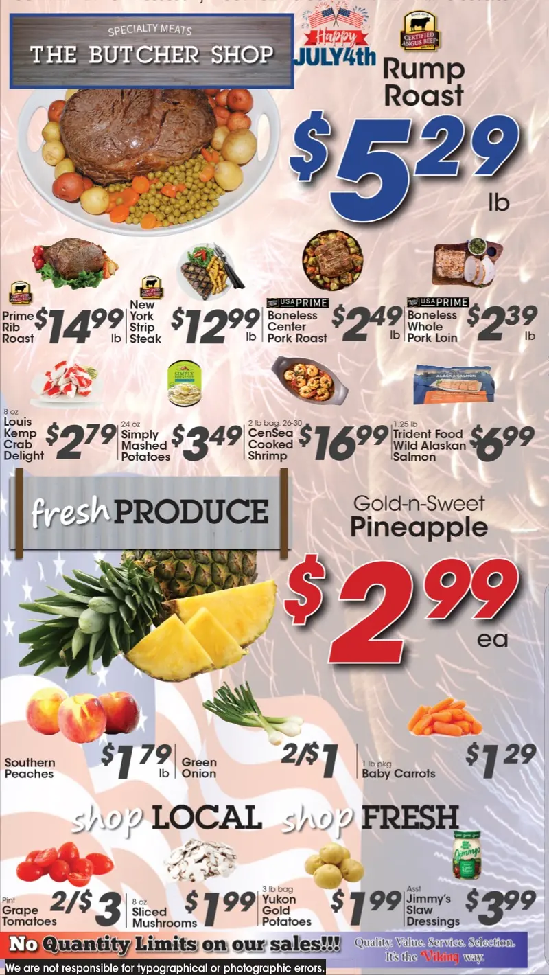 Weekly Meat Ad 6-30