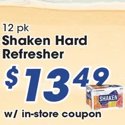 Shaken Hard Refresher Shaken Hard Refresher