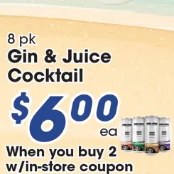 Gin & Juice Cocktail Gin & Juice Cocktail