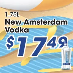 New Amsterdam Vodka New Amsterdam Vodka