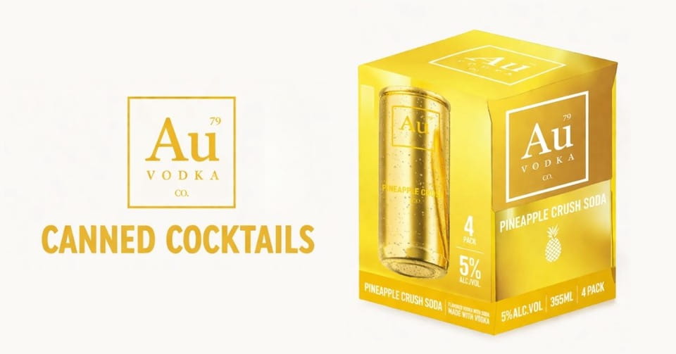 AU Vodka Canned Cocktails