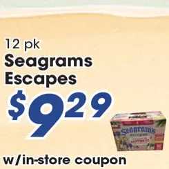 Seagram's Escapes
