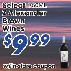 Z Alexander Brown Wines Z Alexander Brown Wines