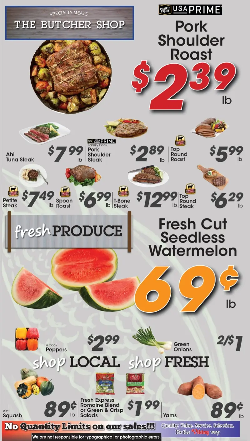 Weekly Meat Ad 9-1