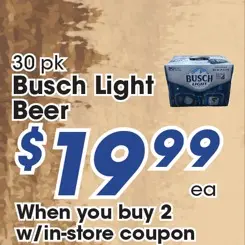 Busch Light Beer