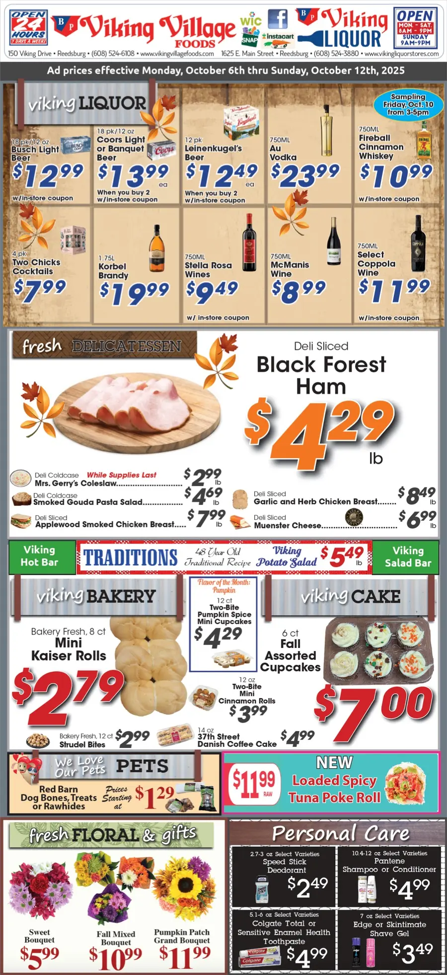 Weekly Liquor Ad 10-6