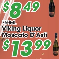 Viking Liquor Moscato D’Asti Viking Liquor Moscato D'Asti