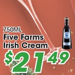 Five Farms Irish Cream Five Farms Irish Cream