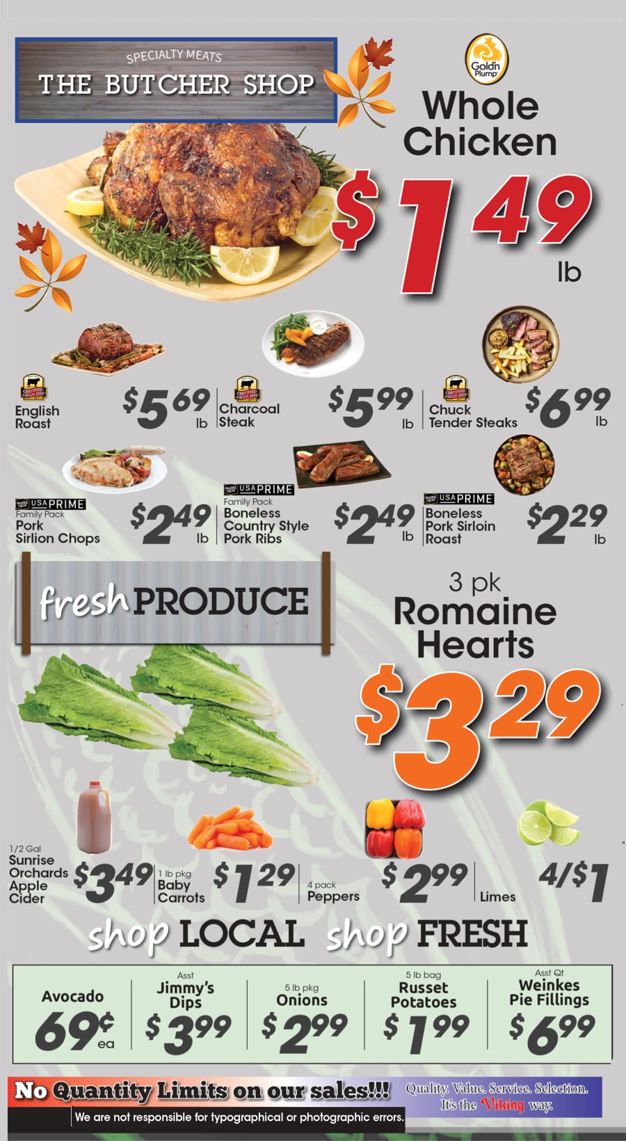 Weekly Meat & Produce
