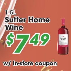 Sutter Home Wine