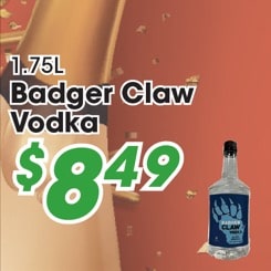 Badger Claw Vodka