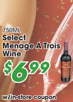 Menage a Trois Wine