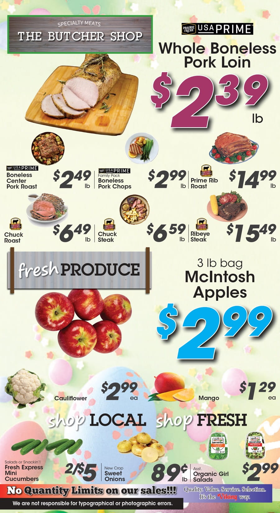 Weekly Meat and Produce