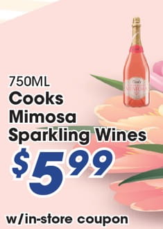 Cooks Mimosa Sparkling Wine