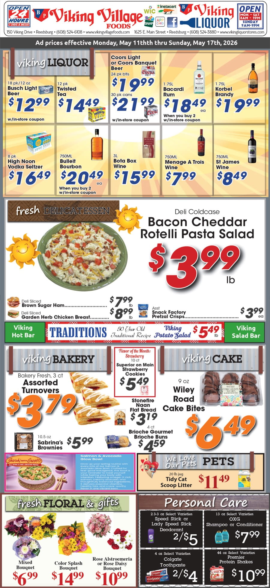 Weekly Liquor Ad