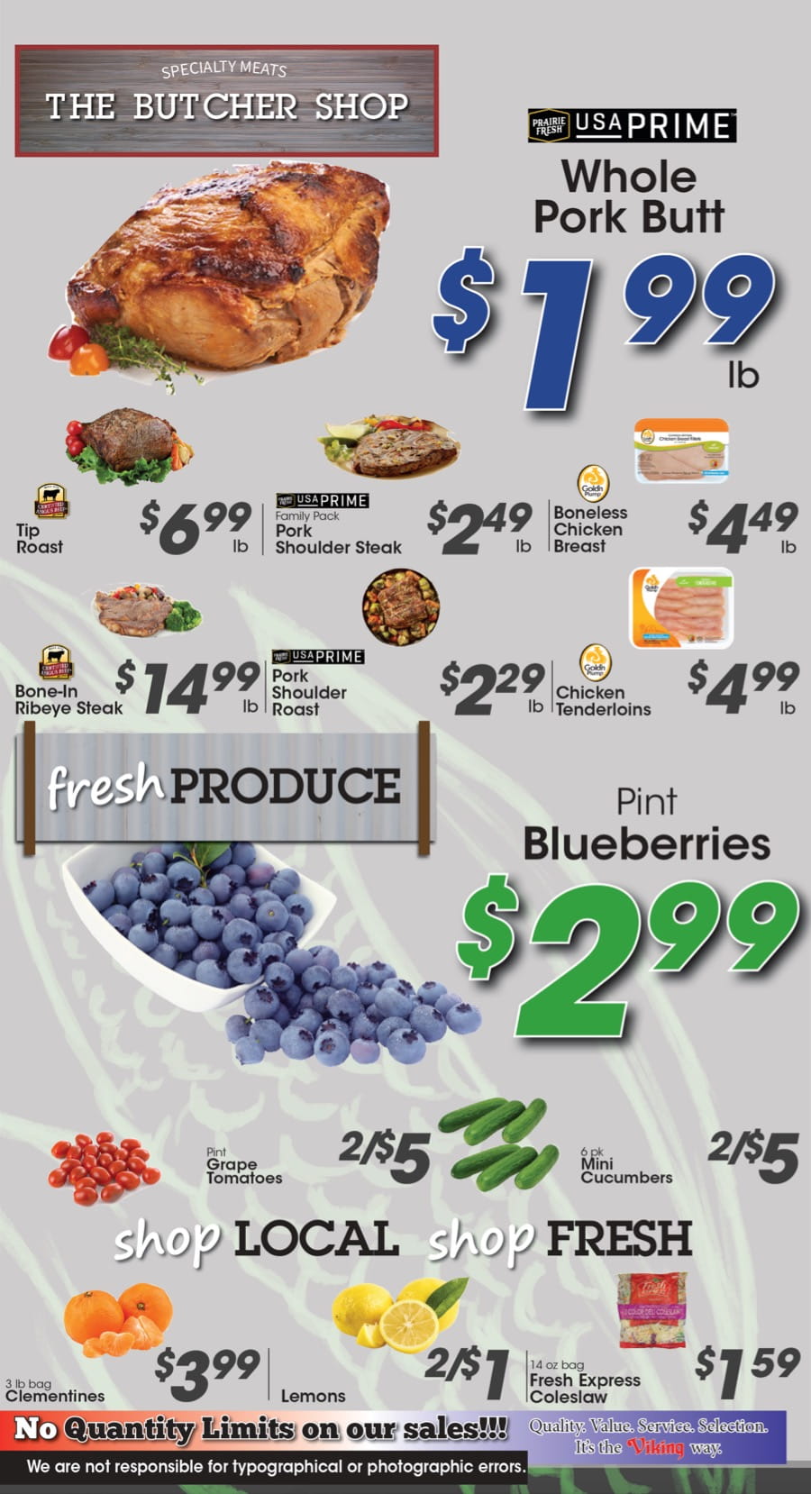 Weekly Meat and Produce