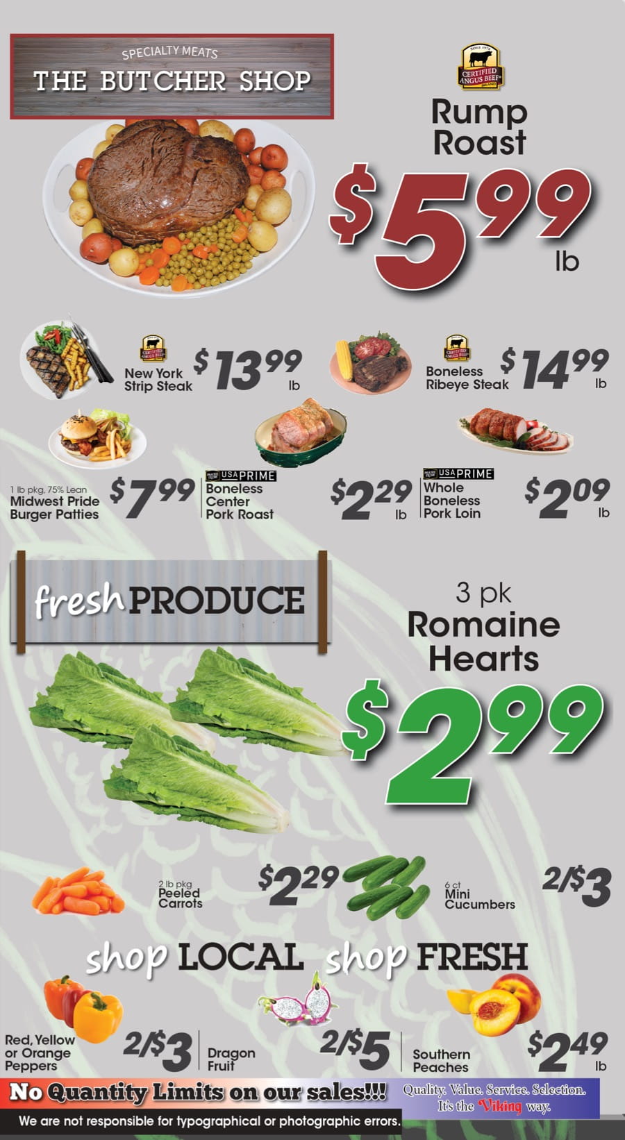 Weekly Meat and Produce