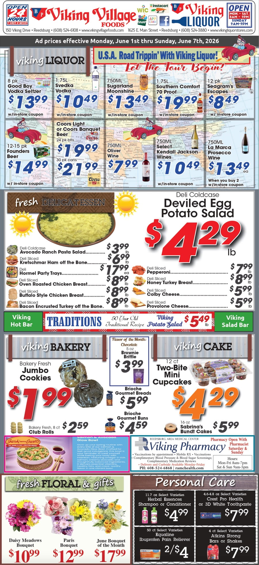 Weekly Liquor Ad