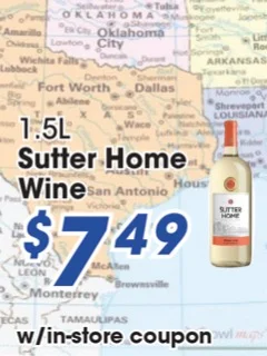Sutter Home Wine