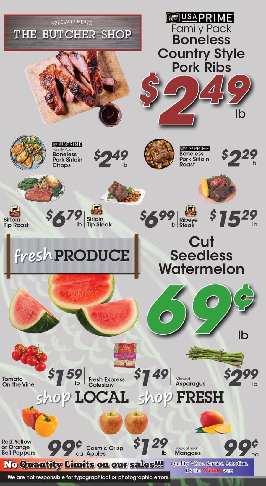 Weekly Meat and Produce