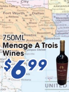 Menage A Trois Wines Menage A Trois Wines