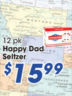 Happy Dad Seltzer Halloween Wines