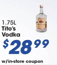 Tito’s Vodka