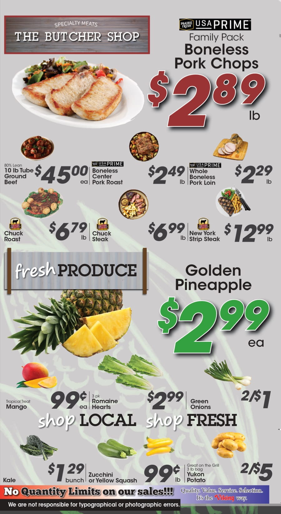 Weekly Meat and Produce