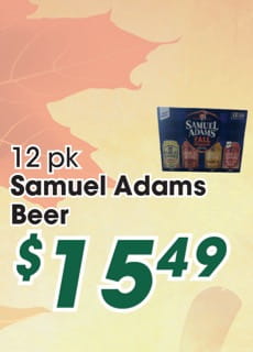 Sam Adams Beer Halloween Wines