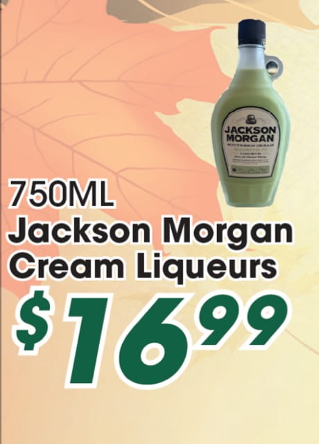 Jackson Morgan Creme Liqueurs Jackson Morgan Creme Liqueurs