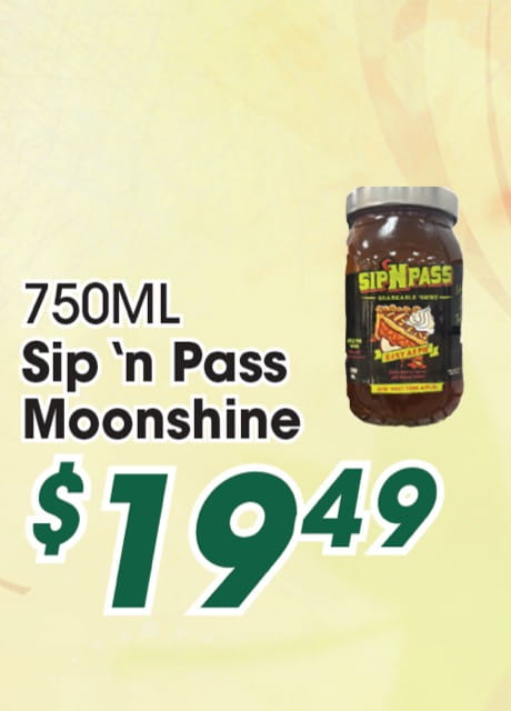 Sip’n Pass Moonshine Sip'n Pass Moonshine