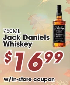 Jack Daniels Whiskey Halloween Wines