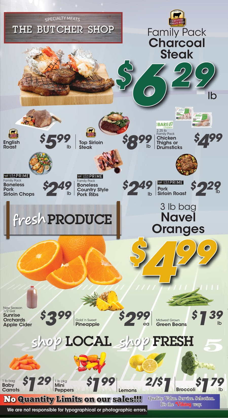 Weekly Meat and Produce