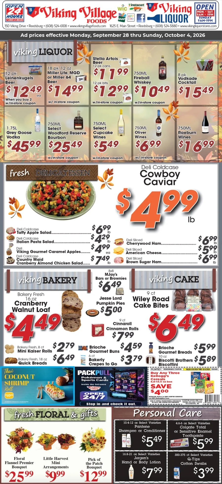 Weekly Liquor Ad