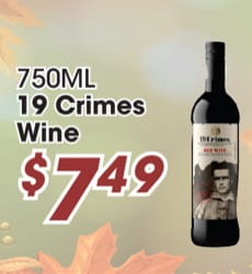 19 Crimes Wine 19 Crimes Wine