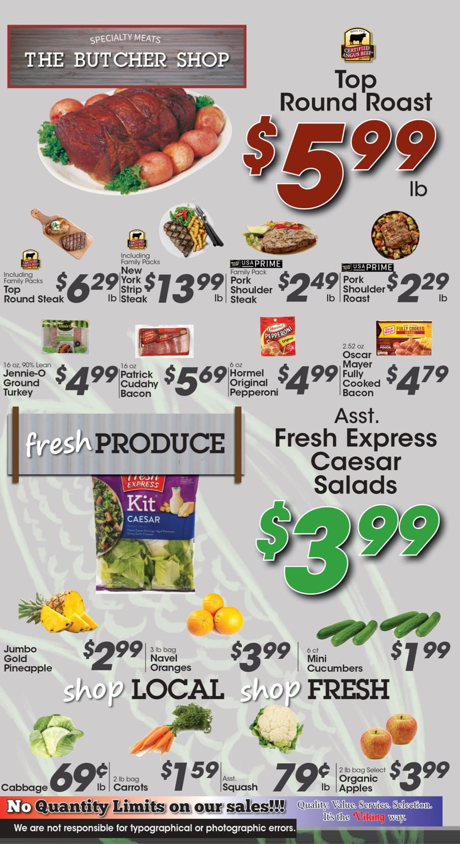 Weekly Meat and Produce